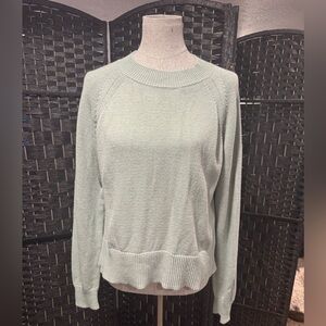 3/25🙂 Daily Ritual Women's sage Green Sweater. Sz M Very soft